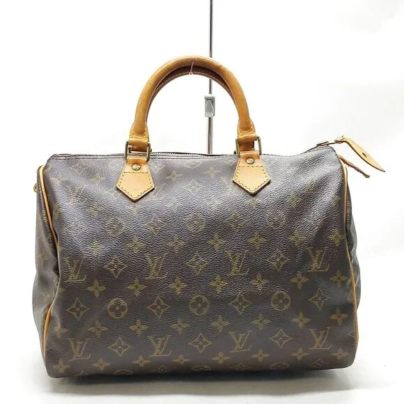 Louis Vuitton Speedy 30 Brown Monogram Hand Bag mon625-101025 - Picture 1 of 16